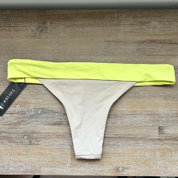 Tavik Swimwear Minimal Coverage Bikini Bottoms NWT Size S - Picture 2 of 6